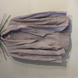 Barefoot dreams cozychic lite circle cardigan pockets size xs/s open front